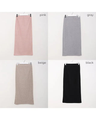 Simple knit skirt