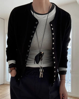 Autumn cotton cardigan