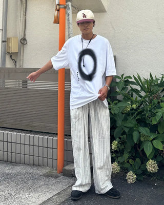 Striped Banding Pants