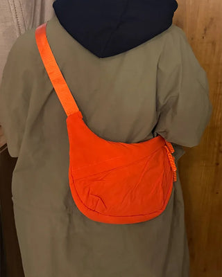 Half-moon crossbody bag