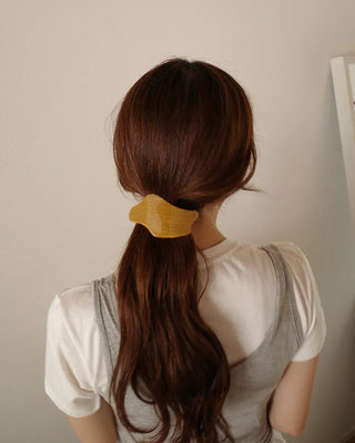 Wood texture hairpin