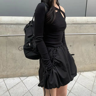 Twisted Slit T-shirt