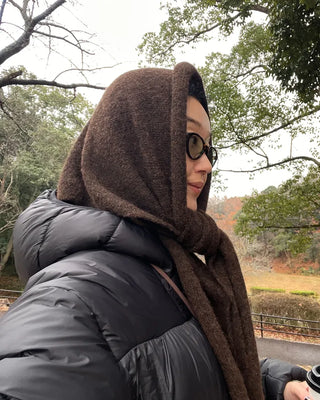 Soft shawl scarf