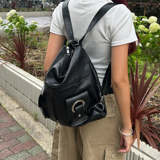 2 Circle Shoulder Backpack