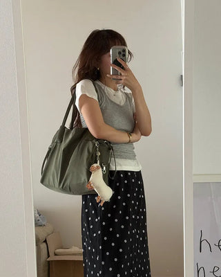 Basic Round Sleeveless