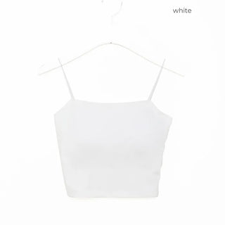 Basic padded sleeveless top