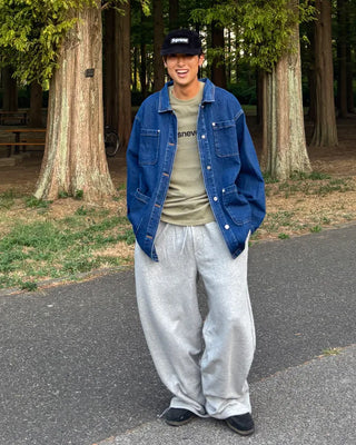 Loose Fit Belted Sweatpants