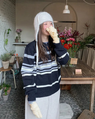 Basic knit gloves