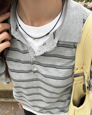 Cord Bead Necklace