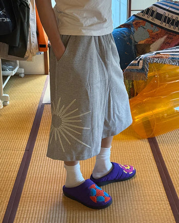 Sunprint Bermuda Sweatpants