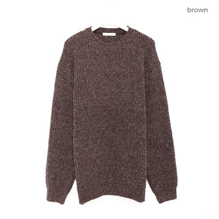 (Unisex) Blurred Round Knit