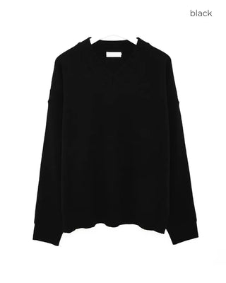 Basic V-neck knit