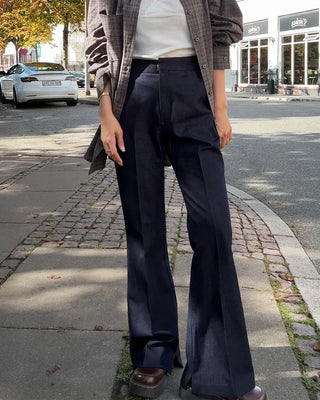 Bootcut denim pants