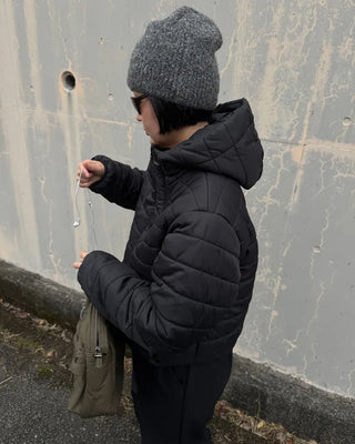 Double-zip padded jumper