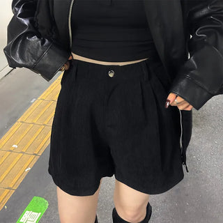 Corduroy shorts