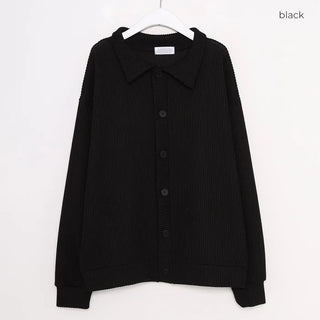 Knitted color cardigan