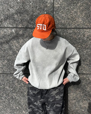 (Unisex) Colorful Round Neck Sweatshirt