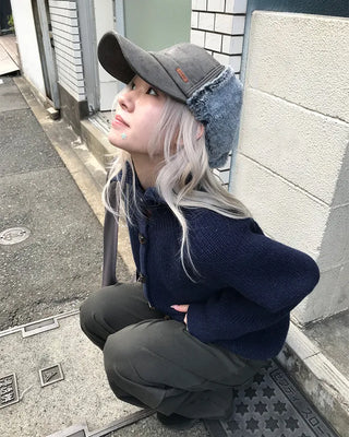 Flight fur cap