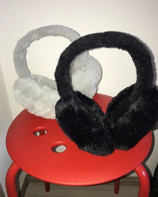 Milk fur earmuffs