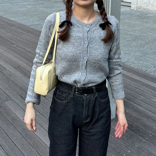 Crochet Cropped Cardigan