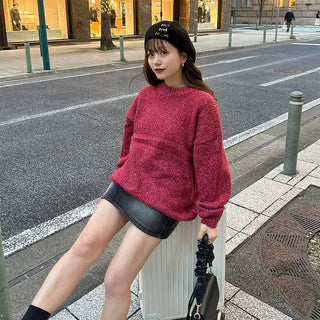 Round neck knit