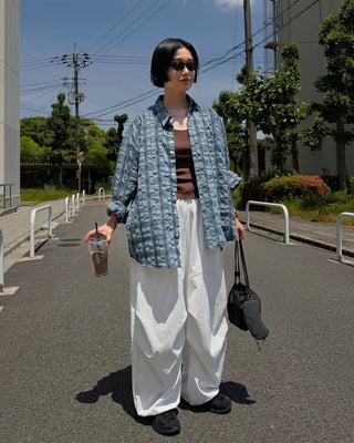 Soft Touch Check Long-Sleeve Shirt