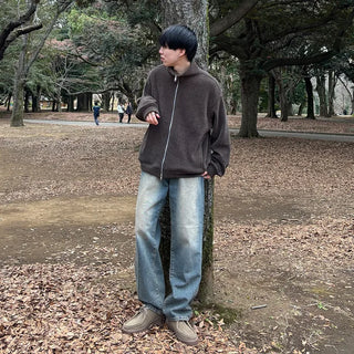 (Unisex) Vintage Washed Denim Pants