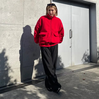 Pocket fleece zip jacket