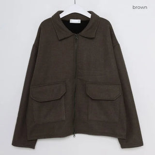 Two-pocket zip jacket