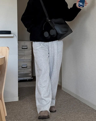 Brushed Pintuck Wide Balloon Pants