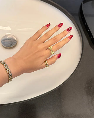Double line ring