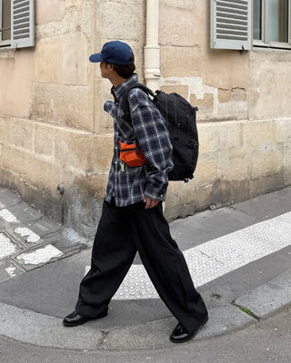 Wide slacks
