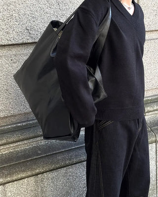 Leather Big Tote Bag