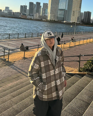 Vintage check jacket