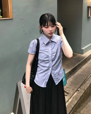 Cap sleeve shirt