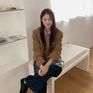 Tweed wool jacket