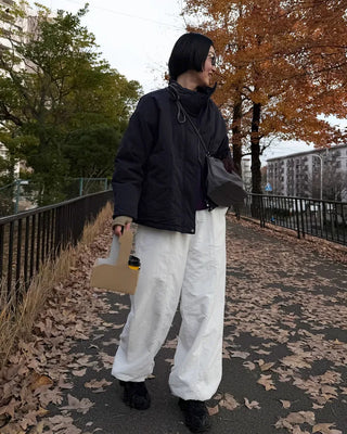 Stand-collar casual jumper