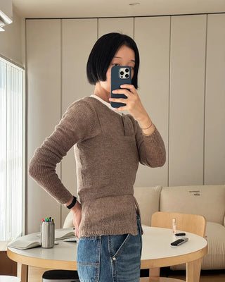 Layered Cardigan Sleeveless Set