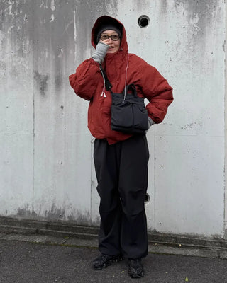 Balloon 2-Way Hooded Padded Jumper