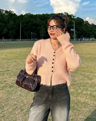 Two-pocket daily tote bag