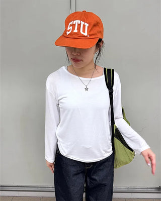 Oversized Basic Long T-Shirt