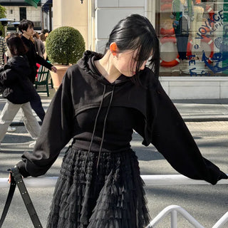 Bolero Hooded Sweatshirt