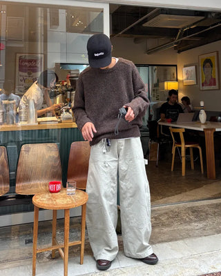 Melange Round Neck Knit