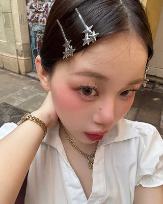(2 sets) Star Hairpins