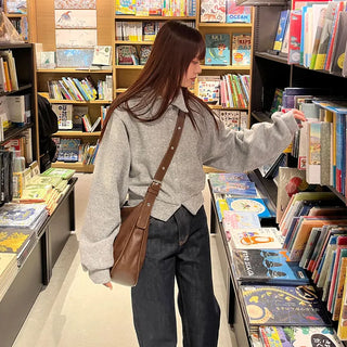 Balloon sleeve cardigan