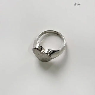 Bordeaux Heart Ring