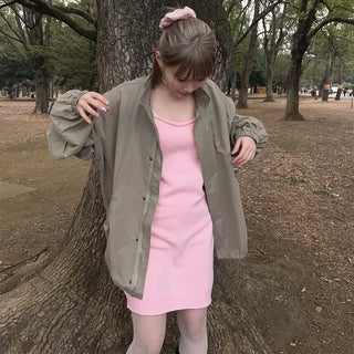 Knit bustier dress