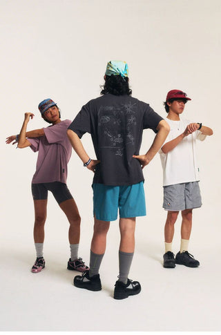 [Monterest x TTTM] Layered Packable Nylon Sports Shorts