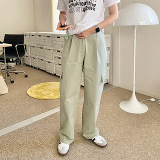 Cargo wide pants