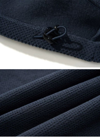 [Monterest] Honeycomb Fleece Half-Zip Pullover